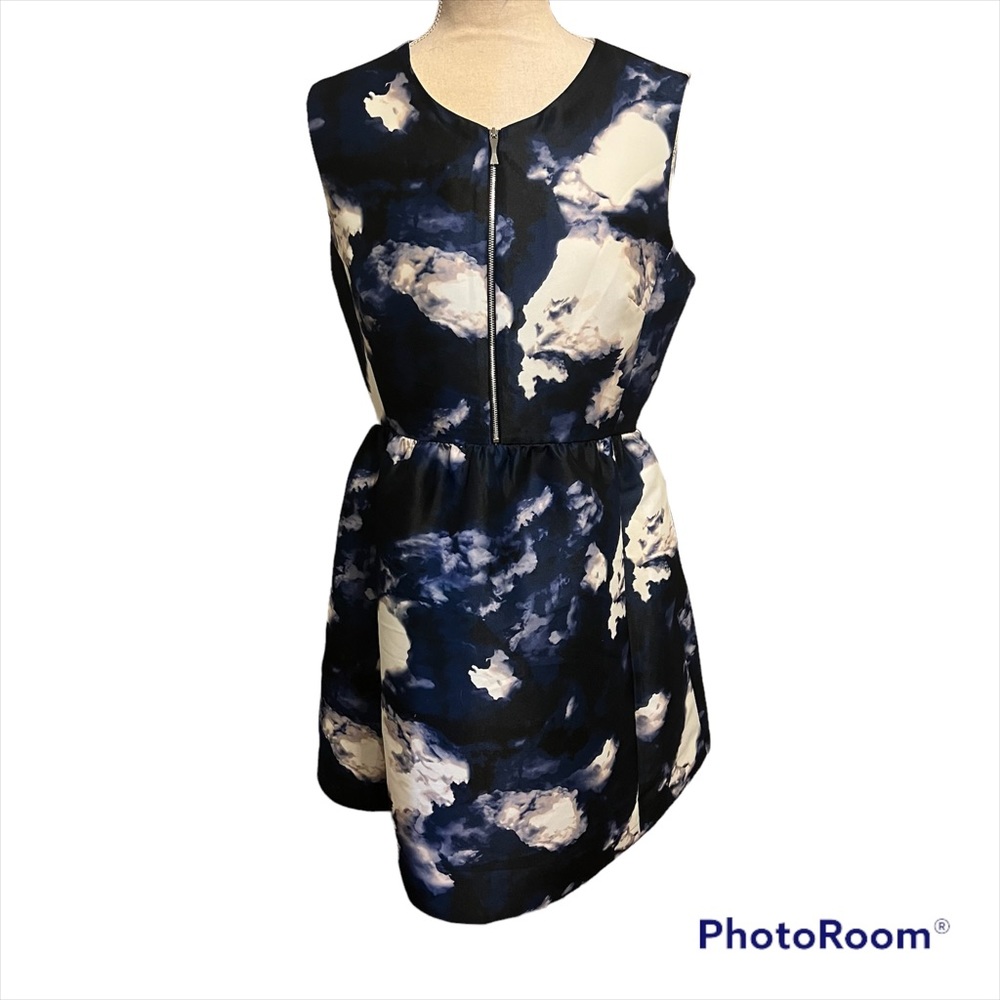 Kate Spade Joss Blue Cloud Mini Dress, Size 14.